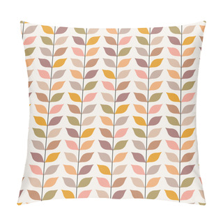 Personality  Seamless Leaves Pattern Pillow Covers