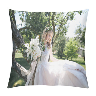 Personality  Young Bride Pillow Covers