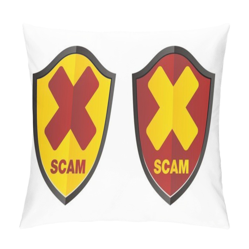 Personality  Scam Shield Pillow Covers