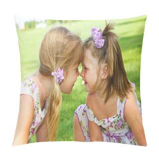 Personality  Cute Sisters Pillow Covers