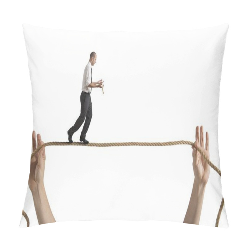 Personality  Risks and challenges of business life pillow covers