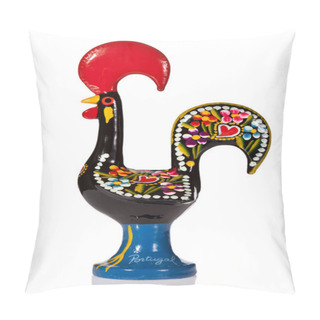 Personality  The Galo De Barcelos (Barcelos Rooster), The Unofficial Symbol Of Portugal For Justice And Freedom Based In A Medieval Tale. Pillow Covers
