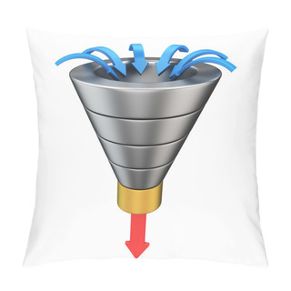 Personality  Conversion Funnel Pillow Covers