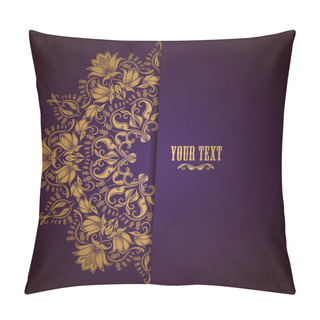 Personality  Royal Background Pillow Covers