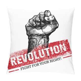 Personality  Protest Poster Concept Pillow Covers