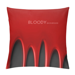 Personality  Bloody Background Pillow Covers