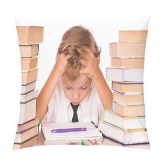 Personality  Boy Studying Pillow Covers