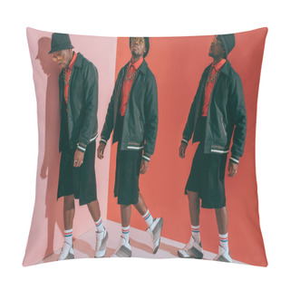 Personality  Fashionable African American Man Pillow Covers