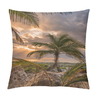 Personality  Resort In Puerto Aventuras Mexico Pillow Covers