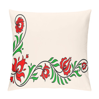 Personality  Traditional Hungarian Floral Motif Pillow Covers