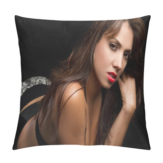 Personality  Sexy Latina Woman Pillow Covers