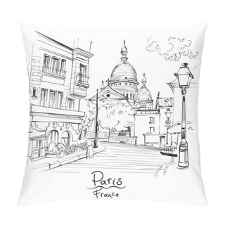 Personality  Montmartre In Paris, France Pillow Covers