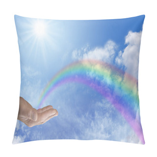 Personality  Sending Rainbow Healing Pillow Covers