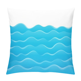 Personality  Waves Theme Image 8 Pillow Covers