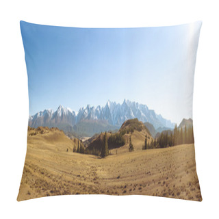 Personality  High Resolution Panorama Of Altai  Pillow Covers