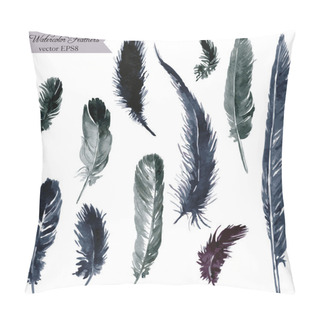 Personality  Set Of Plumes Pillow Covers