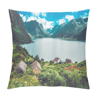 Personality  Amazing Norwegian Lake Pillow Covers