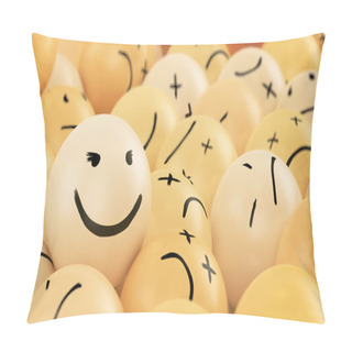 Personality  Happy One Pillow Covers