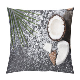 Personality  Cracked Coconut With Shavings  Pillow Covers
