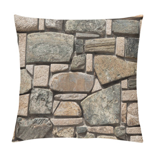Personality  Modern Stone Masonry.  Pillow Covers