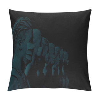 Personality  Covid-19 With Medical Personnel Containing Virus Germ Pillow Covers