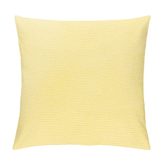 Personality  Yellow Wallpaper With Textured Surface, Top View Pillow Covers