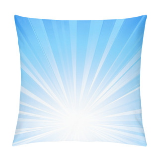 Personality  Orange Summer Sun Light Burst Pillow Covers