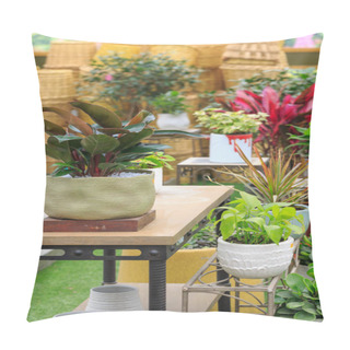 Personality  All Kinds Of Potted Plants Pillow Covers