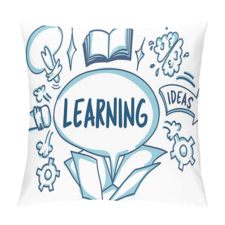 Personality  Graphic Text And Learning Concept Pillow Covers