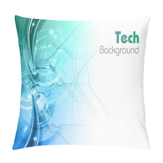 Personality  Tech Background Pillow Covers