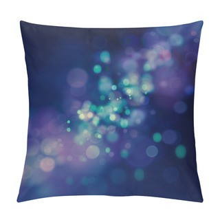 Personality  Festive Bokeh Background Pillow Covers