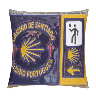 Personality  Pilgrimage On The Camino De Santiago Trail, Portugal Pillow Covers