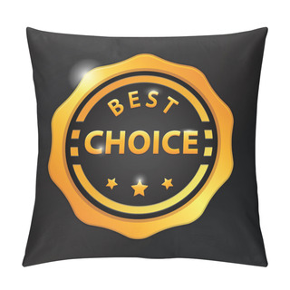 Personality  Best Choice Golden Badge Pillow Covers