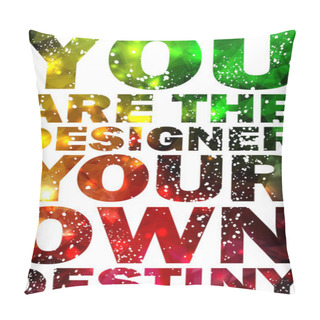 Personality  Quote Typographical Background, Vector Design. Pillow Covers