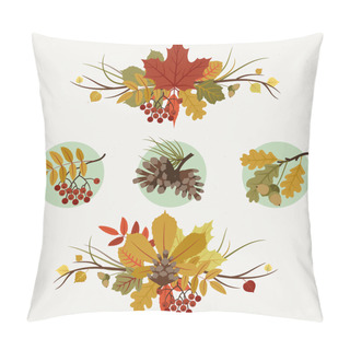 Personality  Autumn Decoration Elements. Pillow Covers