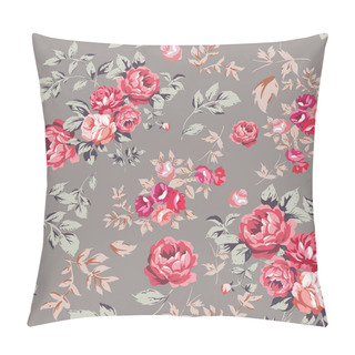 Personality  Rose Seamless Pattern Pillow Covers