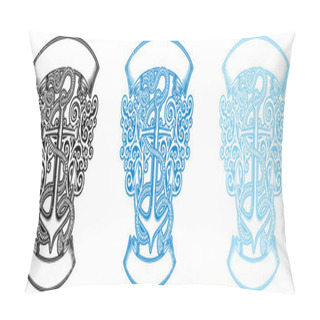 Personality  Anchor Design Print Pillow Covers