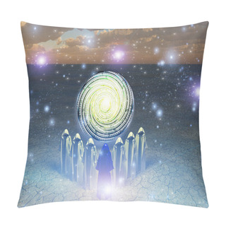Personality  The Shifters Bring Their Focus On The Time Swirl. Pillow Covers