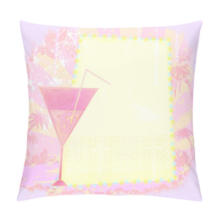 Personality  Invitation To Cocktail Party Pillow Covers