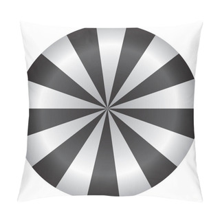 Personality  Abstract Paint Design Elrment With Stripes. Vector Illustration Pillow Covers