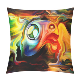 Personality  Beyond Inner Paint Pillow Covers