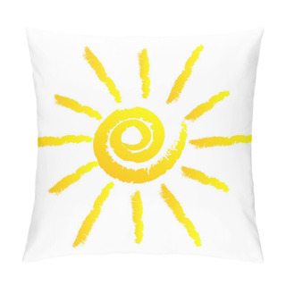 Personality  Vector Illustration Of Sun Pillow Covers