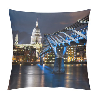 Personality  St Pauls, Millenium Bridge Pillow Covers