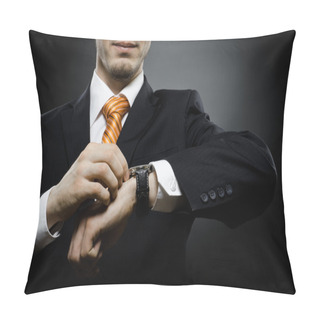 Personality  Businessman Pillow Covers