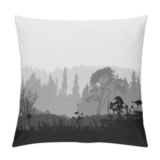 Personality  Mysterious Forest Pillow Covers
