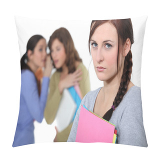 Personality  Female Victim Of Bullying Pillow Covers