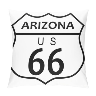 Personality  Route 66 Arizona Pillow Covers