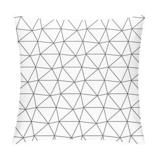 Personality  Seamless Tileable Vector Triangle Tile Texture. Continuous Geometric Graphic, Diagonal Repetition Pattern. Repeat Ramadan  Pillow Covers