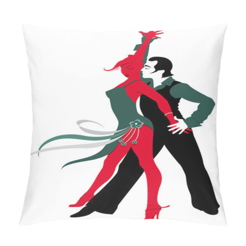 Personality  dancing salsa pillow covers