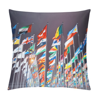 Personality  World National Flags Pillow Covers